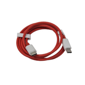 USB Type C Cable 1.0223 m REDWARP  (Compatible with Mobile phone, Lapto, Desktop, Tab, Red, One Cable)