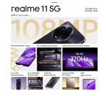 Realme 11 5G (Glory Black- 8GB RAM, 128GB ROM Storage) - Image 2