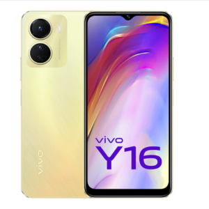 Vivo Y16 Drizzling Gold, (4GB RAM) , (128GB Storage)