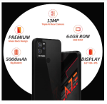 Lava Blaze (3GB RAM) , (64GB Storage) - Glass Black - Image 2