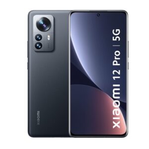 Xiaomi 12Pro (8GB RAM, 256GB ROM Storage) Noir Black