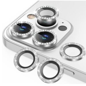 iPhone 14 Pro/iPhone 14 Pro Max Camera Lens Protector, HD Tempered Glass+Black Circle