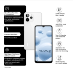 Lava Yuva 2 Pro (4GB RAM) , (64GB Storage) - Glass White - Image 2