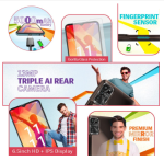 Lava Yuva Pro (3GB RAM, 32GB Storage) - Metallic Grey - Image 2