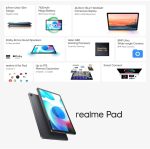 Realme Pad WiFi+4G Tablet | Grey- 4GB RAM, 64GB ROM (Expandable) | Dolby Atmos Quad Speaker | - Image 2