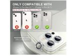 iPhone 14 Pro/iPhone 14 Pro Max Camera Lens Protector, HD Tempered Glass+Black Circle - Image 2