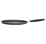 Prestige Deluxe Granite Aluminium 3 Piece Set- Tawa, Fry Pan & Kadai with 1 Glass Lid|Made Using German Technology|Non-Stick|Spatter-Coated Surface|Induction and Gas Compatible Base|Black - Image 3