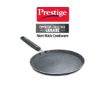 Prestige 300mm Omega Deluxe Nonstick Granite Dosa Tawa (Black)(36303) - Image 5