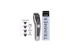LAVNIK HTC AT-538 Rechargeable Hair Beard Trimmer for Men Trendy Styler HTC Trimmer Stainless Steel Sharp Blade Beard Shaver (Black) - Image 6