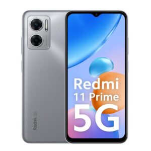 REDMI 11 Prime 5G (Chrome Silver, 128 GB ROM)  (6 GB RAM)