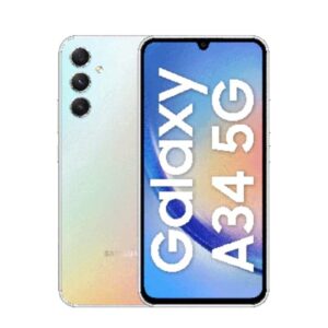Samsung Galaxy A34 5G(8GB,128GB Storage)(Awesome Silver)
