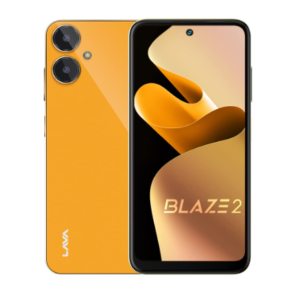 Lava Blaze 2 ( 6GB RAM) , (128GB ROM Storage) - Glass Orange