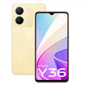 Vivo Y36 Vibrant Gold- (8GB RAM), (128GB ROM Storage)