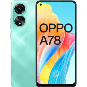OPPO A78 Aqua Green  (8GB RAM) (128GB ROM Storage)