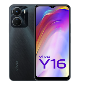 Vivo Y16 Stellar Black- (4GB RAM), (128GB ROM Storage)