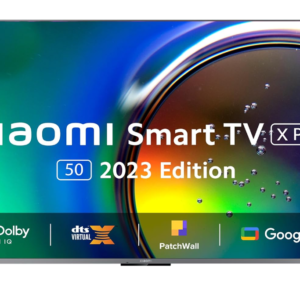 MI Smart Google TV (50 inches, 125 cm) X Pro 4K Dolby Vision IQ Series (L50M8-5XIN) (Black)