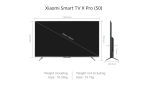 MI Smart Google TV (50 inches, 125 cm) X Pro 4K Dolby Vision IQ Series (L50M8-5XIN) (Black) - Image 5