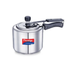 Prestige Svachh, 20245, 3 L, Nakshatra Alpha Straight Wall, with deep lid for Spillage Control (Inner Lid, Stainless Steel, Silver)20245, 3 L,