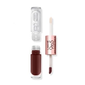 LAKME 9 TO 5 MATTE TO GLASS LIQUID LIP (Cocoa)