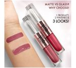 LAKMÉ 9 TO 5 MATTE TO GLASS LIQUID LIP (Rose) - Image 6