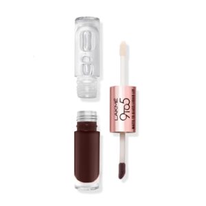LAKMÉ 9 TO 5 MATTE TO GLASS LIQUID LIP (Walnut Praline)