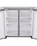 LG 530 Litres French Door Refrigerator with Smart Inverter Compressor, Multi Air Flow, Linear Cooling And Smart Diagnosis with Shiny Steel Finish (GC-B22FTLVB) - Image 3
