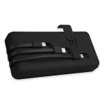 EVM Enduro 20,000mAh Power Bank, with in-Built Micro USB, Type-C & iPhone Cable: Compatible with All Smartphones - Image 3