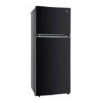 LG 380 Litres Double Door Refrigerator, 2 Star With Smart Inverter Compressor, DoorCooling+™ & Frost-Free (Ebony Sheen Finish)(GL-D412SESY) - Image 2