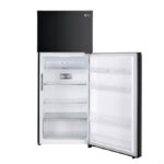 LG 380 Litres Double Door Refrigerator, 2 Star With Smart Inverter Compressor, DoorCooling+™ & Frost-Free (Ebony Sheen Finish)(GL-D412SESY) - Image 4