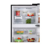 LG 380 Litres Double Door Refrigerator, 2 Star With Smart Inverter Compressor, DoorCooling+™ & Frost-Free (Ebony Sheen Finish)(GL-D412SESY) - Image 6