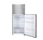 LG 380 Litres Double Door Refrigerator, 2 Star Rated With Smart Inverter Compressor, Frost-Free & Convertible (Shiny Steel Finish)(GL-S412SPZY) - Image 4