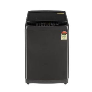 LG Washing Machine 8 Kg 5 Star Inverter TurboDrum Fully Automatic Top Loading, Jet Spray+, Smart Closing Door ( Middle Black) (T80AJMB1Z)