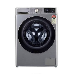 LG Front Load Washing Machine 9Kg , AI Direct Drive™, Platinum Silver (FHP1209Z7P)