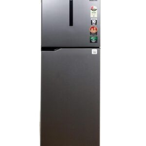 Panasonic 309 Litres, Double Door Refrigerator, Electric Grey 6-Stage Smart Inverter Frost-Free, 2 Star NR-TG322BVHN