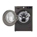 LG 9/5Kg 5 Star WiFi Fully Automatic Front Load Washer Dryer, Black, In-built Heater( FHD0905STB) - Image 2