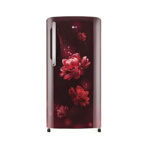 Lg 201 Litres Single Door Refrigerator, 3 Star Rated With Direct Cool (Shiny Steel Finish)(GL-B211HSCD)