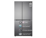 LG 655 Litres Side-By-Side Refrigerator With Door Cooling+, Hygiene Fresh, Frost-Free Inverter & Wi-Fi (Shiny Steel)(2023 Model)(GL-B257EPZX)
