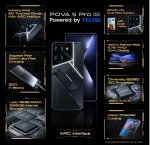 TECNO Pova 5 Pro 5G 8GB RAM,256GB Storage (Dark Illusion) - Image 2