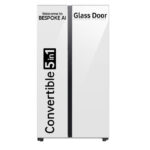 Samsung 653 Litres Side by Side Refrigerator, BESPOKE Convertible 5in1 (RS76CB811312) - Image 10