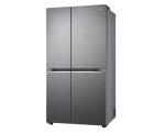 LG 655 Litres Side-By-Side Refrigerator With Door Cooling+, Hygiene Fresh, Frost-Free Inverter & Wi-Fi (Shiny Steel)(2023 Model)(GL-B257EPZX) - Image 2