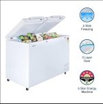 Haier 400 Litres Double Door Deep Freezer, 5 Star - Hard top convertible (HFC-400DM5) - Image 2