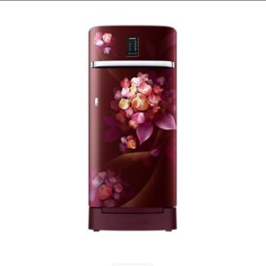 Samsung 189 Litres Single Door Refrigerator, 4 Star With Frost Free (Hydrangea Plum)(RR21C2F24HT/HL)