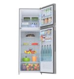 Haier Double Door Refrigerator, 240.0 LITRES, 2 Star Rated Turbo Icing Convertible with Inverter Frost Free (HRF-2902EMS-P) - Image 3