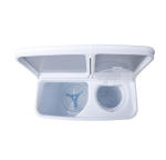 Haier 9 Kg Semi Automatic Washing Machine, Toughened Glass Lid  HTW90-178 - Image 5