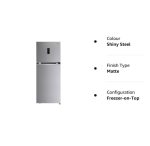 LG 340 Litres Double Door Refrigerator, 3 Star Rated WIth Frost-Free Smart Inverter & Wi-Fi (GL-T342VPZX) - Image 9