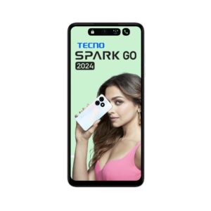 TECNO Spark GO 2024 Mystery, White (4GB RAM, 64GB ROM)