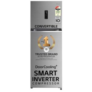 LG 246 Litres Double Door Refrigerator, 3 Star Rated Frost-Free Smart Inverter & Wi-Fi (GL-T262TPZX)