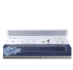 Haier 9 Kg Semi Automatic Washing Machine, Toughened Glass Lid  HTW90-178 - Image 3