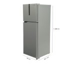Panasonic 260 Litres ,Double Door Refrigerator, AI Enabled Inverter Technology Frost Free, 2 Star Rating (Electric Grey)(2023 Model)(NR-TH272BVHN) - Image 6