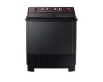 Samsung 8.0 Kg Semi Automatic Washing Machine with Toughened Glass Lid (WT80B3560RB)